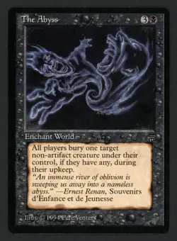 ***English The Abyss*** MTG Legends Magic Kid Icarus - Image 1