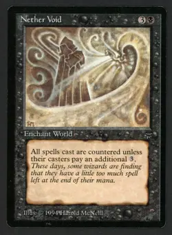 ***English Nether Void*** MTG Legends Magic Kid Icarus - Image 1