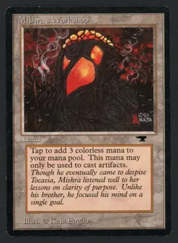 ***Mishra's Workshop*** MTG Antiquities Magic Kid Icarus - Image 1