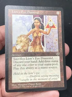 ***Lion's Eye Diamond*** MTG Mirage Magic Kid Icarus - Image 3