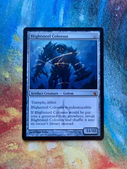 Blightsteel Colossus, Mirrodin Besieged, great condition - Image 1