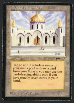 ***Library of Alexandria*** MTG Arabian Nights Magic Kid Icarus - Image 1