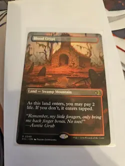 Blood Crypt Borderless MTG Lorwyn Eclipsed Nm/M - Image 1