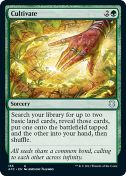 1 x Cultivate - Commander: Adventures in the Forgotten Realms - NM-Mint - MTG - Image 1