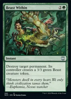 1 x Beast Within - Commander: Streets of New Capenna - NM-Mint - MTG - Image 1