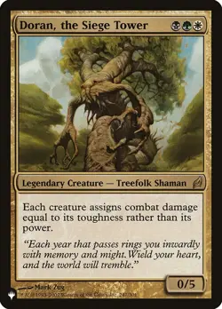 x1 Doran, the Siege Tower - The List R MTG The List M/NM, English - Image 1
