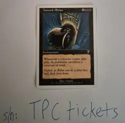 Tainted Aether - 7th Edition Core Set - MTG Magic - Near Mint NM - TCG Value $8 - Image 1