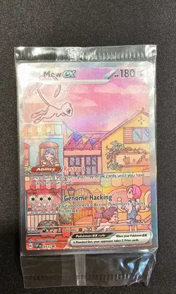 Mew ex SVP 053 Pokemon TCG Scarlet Violet 151 Black Star Promo Full Art | NM - Image 1