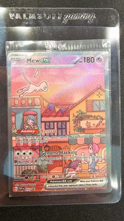 Mew ex SVP 053 Pokemon TCG Scarlet Violet 151 Black Star Promo Full Art | NM - Image 3