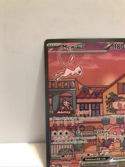 Mew ex SVP 053 Pokemon TCG Scarlet Violet 151 Black Star Promo Full Art | NM - Image 2