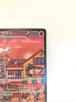 Mew ex SVP 053 Pokemon TCG Scarlet Violet 151 Black Star Promo Full Art | NM - Image 3