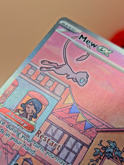 Mew ex SVP 053 Pokemon TCG Scarlet Violet 151 Black Star Promo SVP053 NM - Image 3