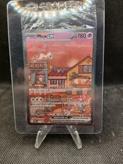 Mew EX SVP 053 Pokemon TCG Scarlet Violet 151 Black Star Promo NM - Image 1