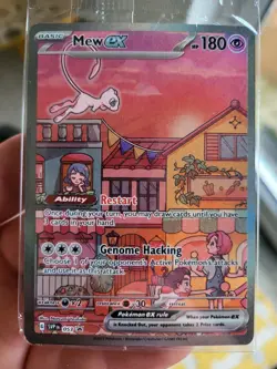 Mew EX SVP 053 Pokemon TCG Scarlet Violet 151 Black Star Promo NM - Image 1