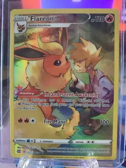 Pokemon TCG Flareon TG01/TG30 Brilliant Stars Trainer Gallery - Image 1