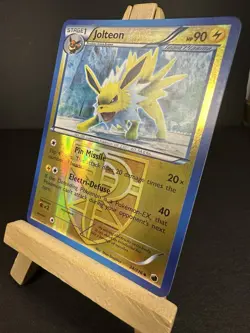 NM Pokemon Jolteon (Team Plasma) 34/116 Plasma Freeze Reverse Holo - Image 2