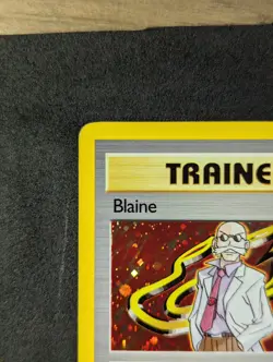 Pokemon TCG Blaine Trainer Holo Gym Challenge 17/132 NM - Image 2