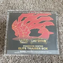 Pokemon TCG Sword Shield Lost Origin Pokemon Center Elite Trainer Box ETB Sealed - Image 1