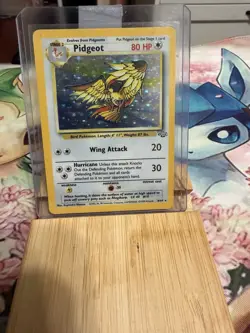 Pokemon TCG Pidgeot Jungle 8/64 Holo Unlimited Holo Rare - Image 1