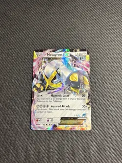 Pokemon TCG Metagross EX (Shiny) XY34 XY Holo HP/DMG - Image 3