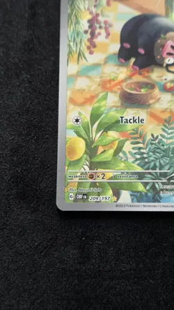 Pokemon TCG Lechonk 209/197 Obsidian Flames Illustration Rare Holo Eng - Image 4