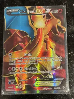 Pokemon Charizard EX 2014 Flashfire Holo Rare Full Art 100/106 XY - Image 1