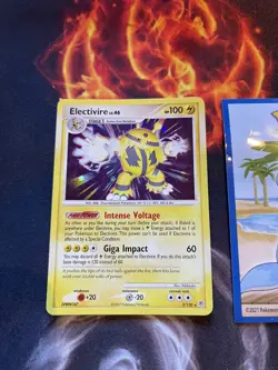 Pokemon Electivire LV.46 Holo Rare Diamond & Pearl 3/130 103💎Near Mint NM💎 - Image 1
