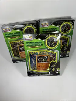 Pokemon Zygarde Complete Forme Pin Collection Box Sealed TCG - Huge Lot Of 3,New - Image 1