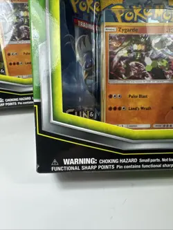 Pokemon Zygarde Complete Forme Pin Collection Box Sealed TCG - Huge Lot Of 3,New - Image 3