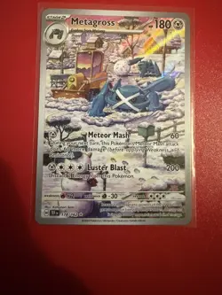 Metagross Illustration Rare #178/162 Temporal Forces Pokemon TCG - Image 1