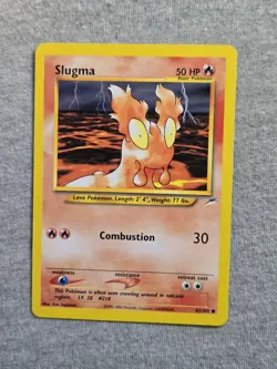 Pokemon TCG Slugma Neo Destiny 82/105 Regular Unlimited Common - Image 1