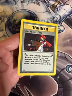 (HPL) Pokemon Gym Heroes The Rocket's Trap Holo #19/32 Pokemon TCG LP - Image 2