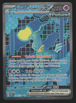 Iron Crown EX 158/131 SIR Prismatic Evolutions Pokemon TCG - Image 1