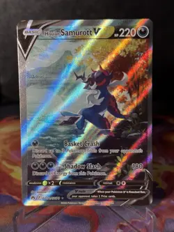 Pokemon Hisuian Samurott V GG51 Crown Zenith Galarian Gallery Ultra Rare Holo NM - Image 1