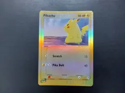Pokemon - Pikachu 72/100 Reverse Holo Ex Sandstorm - Image 1