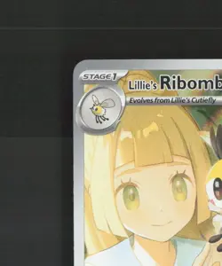 Lillie's Ribombee 164/159 Journey Together Full Art Ultra Rare Pokemon Card NM - Image 3