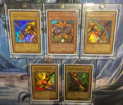 1st Edition Exodia The Forbidden One LOB-124 2002 Yu-Gi-Oh! - English Full Set - Image 2