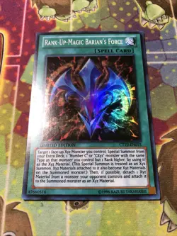 Rank-Up-Magic Barian's Force - CT10-EN015 - Super Rare - Limited Edition - Image 1
