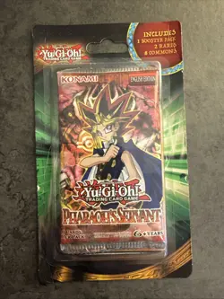 Yu-Gi-Oh! Pharaoh's Servant Booster Pack Factory Sealed Bonus 2 Rares 8 Commons - Image 1