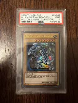 Yu-Gi-Oh! Legendary Collection Blue-Eyes White Dragon 2010 Limited Edition PSA9￼ - Image 1