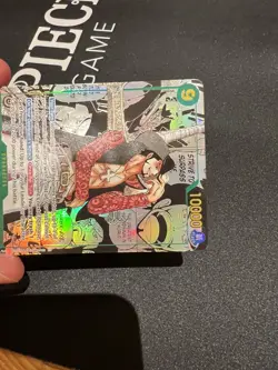 English Dracule Mihawk OP14-119 Manga One Piece The Azure Sea’s Seven GRADE 10 - Image 1