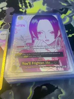 One Piece: The Azure Sea's Seven #OP14-118 You'll Frighten Me...(Alternate Art) - Image 1