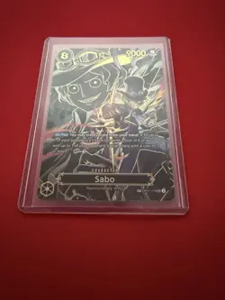 One Piece OP13 SEC Sabo Pair SP OP07-118 & OP13-120 ENG Perfect Condition - Image 3
