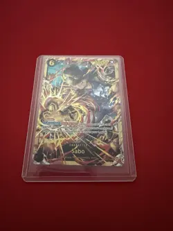 One Piece OP13 SEC Sabo Pair SP OP07-118 & OP13-120 ENG Perfect Condition - Image 4
