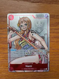 One Piece 25th Anniversary Nami OP01-016 Alternate Art- English, NM - Image 1