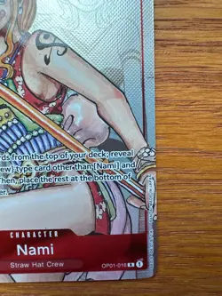 One Piece 25th Anniversary Nami OP01-016 Alternate Art- English, NM - Image 4