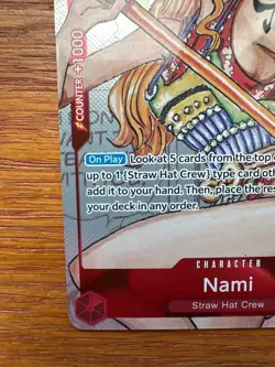 One Piece 25th Anniversary Nami OP01-016 Alternate Art- English, NM - Image 5