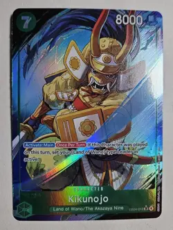 Kikunojo Alternate Alt Art SR EB04-012 One Piece TCG English OP14 Azure Seven - Image 1