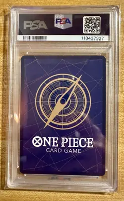 2024 One Piece Nami OP08-106 Two Legends Foil PSA 9 - Image 2