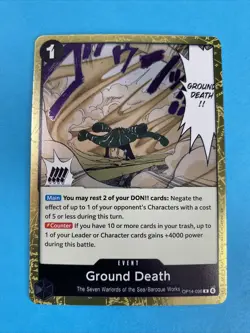 One Piece ENGLISH The Azure Seas Seven Event Ground Death OP14-096 R - Image 1